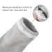 Wookite Moisturizing Heel Socks Gel - Open Toe Spa Foot Care for Dry Cracked Heels - 4 Pairs for Men & Women - Gray - Buy Online on SooperMarket.com