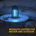 4200V Electric Bug Zapper - High Powered Waterproof Mosquito Trap for Indoor and Outdoor Use - Fly Control for Home, Kitchen, Backyard, Camping - Black - Buy Online on SooperMarket.com