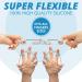 Finger Strengthener Hand Resistance Bands - Improve Grips Performance with 8pcs Finger Exerciser for Grip Strength Trainer and Muscle Exercises (4 Levels 6.6lb, 8.8lb, 11lb, 13.2lb) - Buy Online on SooperMarket.com