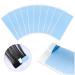 Kalolary 120 pieces replacement tapes for tape in hair extensions replacement tapes adhesive strip high adhesive power hair adhesive tape for hair extensions hair striking (dark blue)