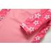 BONVERANO Baby Girls Swimsuit | Toddler Bathing Suit with UPF 50+ Sun Protection | Long-Sleeve Zipper One Piece Swimwear | 18-24 Months Sakura - Buy Online on SooperMarket.com