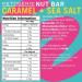Fatt Keto Bars - Caramel & Sea Salt - 4 x 30g - 2g Carbs - 100% Natural - Low Carb Low Sugar High Prebiotic Fibre Vegan & Sweetener Free - FattBar Caramel & Sea Salt 4 count (Pack of 1) - Buy Online on SooperMarket.com