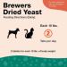 NaturVet Brewer Dried Yeast & Garlic Vitamins for Dogs & Cats - 100 Count | Premium Pet Supplements for Health - Buy Online on SooperMarket.com