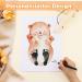 Togou2s Baby Footprint & Handprint Set - 2pcs Baby Stamp Cushion for Baby Shower Gift (0-6 Months) - Non-Contact Color Prints - Ideal Kinderzimmer Decoration - Buy Online on SooperMarket.com