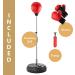 Punching Bag with Stand for Adults and Teens - Height Adjustable Speed Bag for MMA Training and Fitness - Boxing Equipment for Stress Relief - Buy Online on SooperMarket.com