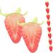 ABOOFAN 20 Pcs Simulated Strawberry Model Home Decor Fruit Artificial Strawberry Model Strawberry Ornament Simulation Strawberry Avocado Faux Strawberries Ornaments Fake Strawberries Pvc As Shownx2pcs 3.80X2.50X1.50CMx2pcs - Buy Online on SooperMarket.com