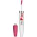Maybelline Super Stay 24 2-Step Liquid Lipstick Makeup Long Lasting Highly Pigmented Color with Moisturizing Balm Wear On Wildberry Mauve Pink 1 Count 045 WEAR ON WILDBERRY 0.05g