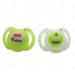 SRV Hub 2 Pack Glow in the Dark Pacifiers for Newborns - BPA Free Non-Toxic Ideal for Babies 0-6 Months (Green) - International Shipping Available - Buy Online on SooperMarket.com
