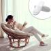 12 Pairs White Disposable Spa Slippers - Open Toe Guest Bridesmaid Travel Slippers - Fits Most Men and Women - Buy Online on SooperMarket.com