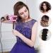 3 Barrel Curling Iron with LCD Temperature Display - 1 Inch Ceramic Hair Crimper for Deep Waves and All Styles - Buy Online on SooperMarket.com