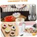 Alipis 10pcs Clear Glass Bowl Transparent Bowl Bozai Cake 3X6X6CM As Shown - Buy Online on SooperMarket.com