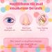 30-Piece Travel Soap Bottle & Lash Shampoo Brush Set | Eyelash Extension Cleansing & Blackhead Remover Tool | Foaming Pump Dispenser Bottle 50ML (White/Pink) - Buy Online on SooperMarket.com