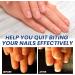 Anti Nail Biting Nail Polish Stop and Grow Nail Biting Stop Nail Biting Stop Biting Nails Nail Biting Prevention Nail Biter Stopper Nail Biting Treatment Clear Nail Varnish Safe Natural Plant Extract - Buy Online on SooperMarket.com
