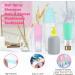 10Pcs Elastic Sleeves for Leak Proofing Silicone Toiletry Bottle Covers Reusable Travel Container Sleeves for Body Wash Shampoo Container in Travel Bag(Multi-Color) - Buy Online on SooperMarket.com