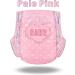 LittleForBig Adult Printed Diaper 10 Pieces - Blushing Baby Pale Pink(Medium 71-96 CM) - Buy Online on SooperMarket.com