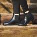 Horze Bonn Rubber Paddock Boots Black EU 42 - Durable and Stylish Horse Riding Footwear - Buy Online on SooperMarket.com