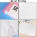 Huacan A3 Diamond Painting Storage Book | 30 Pages Portfolio Folder for 30x40cm Painting | Pink Color - Buy Online on SooperMarket.com