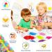 Inscraft 17500+ Rubber Loom Bands Kit with Blue Container - 28 Colors, 600 S-Clips, 352 Beads, 40 Cartoon Pendant - Bracelet Making Refill Set for Kids - Buy Online on SooperMarket.com