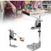 Electric Drill Stand Grinder Bracket Clamp - Multifunctional Woodworking Tool with Adjustable Hexagonal Screw Durable Aluminum Alloy for Grinding Drilling - Buy Online on SooperMarket.com