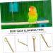 PRETYZOOM Bird Cage Cleaning Tool Bird Poop Cleaning Tools Jewelry Cleaning Kit Birds Brass Hamster 33X3X0.5CM As Shown - Buy Online on SooperMarket.com