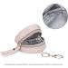 Nupaque Pacifier Cover with Clip | Travel Case & Zippered Holder for Girls | Pink Binky Clip Bag Capsule & Box - Buy Online on SooperMarket.com