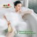 Bamboo Handled Shower Brushes for Exfoliating and Body Massage - Soft and Hard Natural Boar Bristles - Ideal for Back and Whole Body Scrubbing - Buy Online on SooperMarket.com