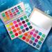 Neon Eyeshadow Palette - Delanci Aurora Glow for Halloween Makeup | Fluorescent & Glitter Eyeshadow Kit - Buy Online on SooperMarket.com