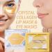 30 Pairs Lip & Eye Masks - 24K Collagen Crystal Under Eye Patches for Dark Circles Puffiness & Fine Lines - Moisturizing Skincare for Women & Men - Buy Online on SooperMarket.com