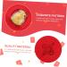 Didiseaon 18 Pcs Red Envelope Wedding Hongbao Lucky Money Envelopes Red Money Packets Chinese Lai See Wedding Gift Card Red Packet for New Year New Year Items Christmas Imitation Gold Leaf - Buy Online on SooperMarket.com