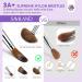 SAVILAND Kolinsky Acrylic Nail Brush Set - Sizes 6 10 14 | Professional Manicure Tool for Acrylic Nails & 3D Nail Art International Shipping Available - Buy Online on SooperMarket.com