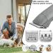 BestBomg Scherklingen for Pets - Rem removable Stainless Steel Ceramic Blades for Easter Animal Clipper & Andis Dog Clippers (6.3mm 5FC) - International Shipping - Buy Online on SooperMarket.com