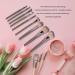 Synthetic Makeup Brushes 9 Piece Brush Set Foundation Powder Concealers Eyeshadow Brushes Mini with Storage Box for Travel - Buy Online on SooperMarket.com