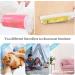 6-Pack Reusable Washable Lint Rollers - Portable Sticky Roller for Furniture Carpets & Clothing - Eco-Friendly & Foldable with Cover - Buy Online on SooperMarket.com