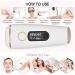 IPL Intense Pulsed Light Hair Remover - Permanent Whole Body Laser Hair Removal | Rejuvenate Your Skin - Buy Online on SooperMarket.com