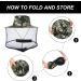 4 Pcs Camouflage Beekeeping Beekeeper Anti-Mosquito Bee Bug Insect Fly Mask Cap Hat with Head Net Mesh Face Protection Outdoor Fishing Equipment - Buy Online on SooperMarket.com