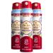 Old Spice Aluminum Free Dry Spray Men's Deodorant 24/7 Odor Protection Wilderness Scent of Lavender 4.3oz (Pack of 3)