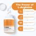 New 1000mg HIGH STRENGTH L Arginine Tablets - Pure Arginine Powder Powerful Nitric Oxide Supplement Boost Protein and Creatine Synthesis Stamina and Athletic Dominance Designed for Men requiring Peak Performance and Endurance Non-GMO Gluten-Free - 270 Veg - Buy Online on SooperMarket.com