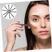 Gogogmee 10 Pcs Eye Shadow Brush Cosmetic Makeup Applicator Lip Applicator Brow Brush Stainless Steel Black - Buy Online on SooperMarket.com