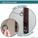 Play Platoon Rustic Brown Wood Hook and Ring Game with Bottle Opener and Magnetic Cap Catch - Adult Ring Toss Game - Buy Online on SooperMarket.com
