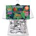 Splat Planet Color in Zoo T-Shirt | 10 Non-Toxic Washable Magic Pens | White 7-8 Years - Buy Online on SooperMarket.com