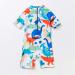 BONVERANO Baby Boys Swimsuit | UPF 50+ Sun Protection | 6-9 Months | White Dinosaur - Buy Online on SooperMarket.com