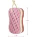 Dravency Large Body Scrubber Sponge Set - Bath Loofah Sponge for Women and Men - No Disintegration or Mould - Buy Online on SooperMarket.com