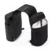 Bloomoak Insulated Saddle Bags, Horse Pommel Horn Bags for Western & English Saddles with Reinforced Stitching and Outer Mesh Pocket, Suitable for Trail Riding, Gear Carrier (Black)
