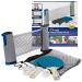 Champion Sports Anywhere Table Tennis: Ping Pong Paddles, Balls, and Portable Net & Post Set To Go