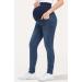 PACBREEZE Women's Maternity Jeans | Over The Belly | Slim Stretchy High Waist Denim Skinny Pants | Dark Blue - Buy Online on SooperMarket.com