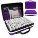 LIRUNQIU Diamond Painting Storage Containers, 60 Slots Diamond Painting Accessories and Tools for Diamond Art Organizer Case 60 Jars