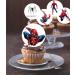 Pre-Cut Spider-man 1B Edible Stand up Wafer/Rice Paper Cupcake Cake Toppers Birthday Party Spiderman Decorations (24) - Buy Online on SooperMarket.com