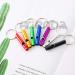35-Piece Aluminum Emergency Whistle Keychain Set for Camping, Hiking, Hunting - Loud Sound, Cute Colors - Survival Gear - Buy Online on SooperMarket.com
