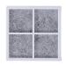 Hislaves Activated Carbon Fiber Air Filter Refrigerator Replacement Cotton Purifier Accessories for Lg/lt120f Fridge Deodorization Supplies Easy to Grey