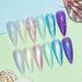 MIZHSE Glitter Gel Nail Polish Kit - 6 Shimmering Colors with Nail Pen - 7ml*6 - Soak Off UV LED Lamp Included - Buy Online on SooperMarket.com